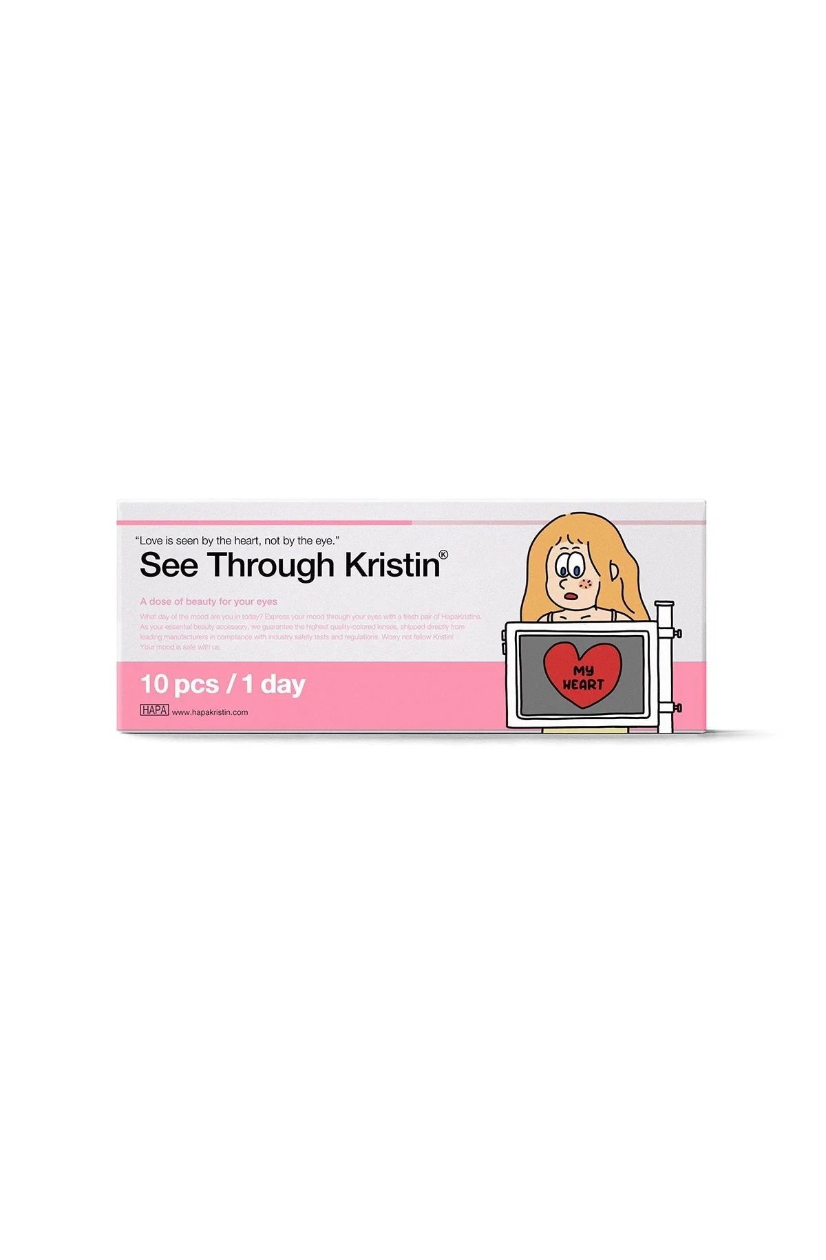 See Through Kristin Plus (13.5) 1Day - Choco - Image 3