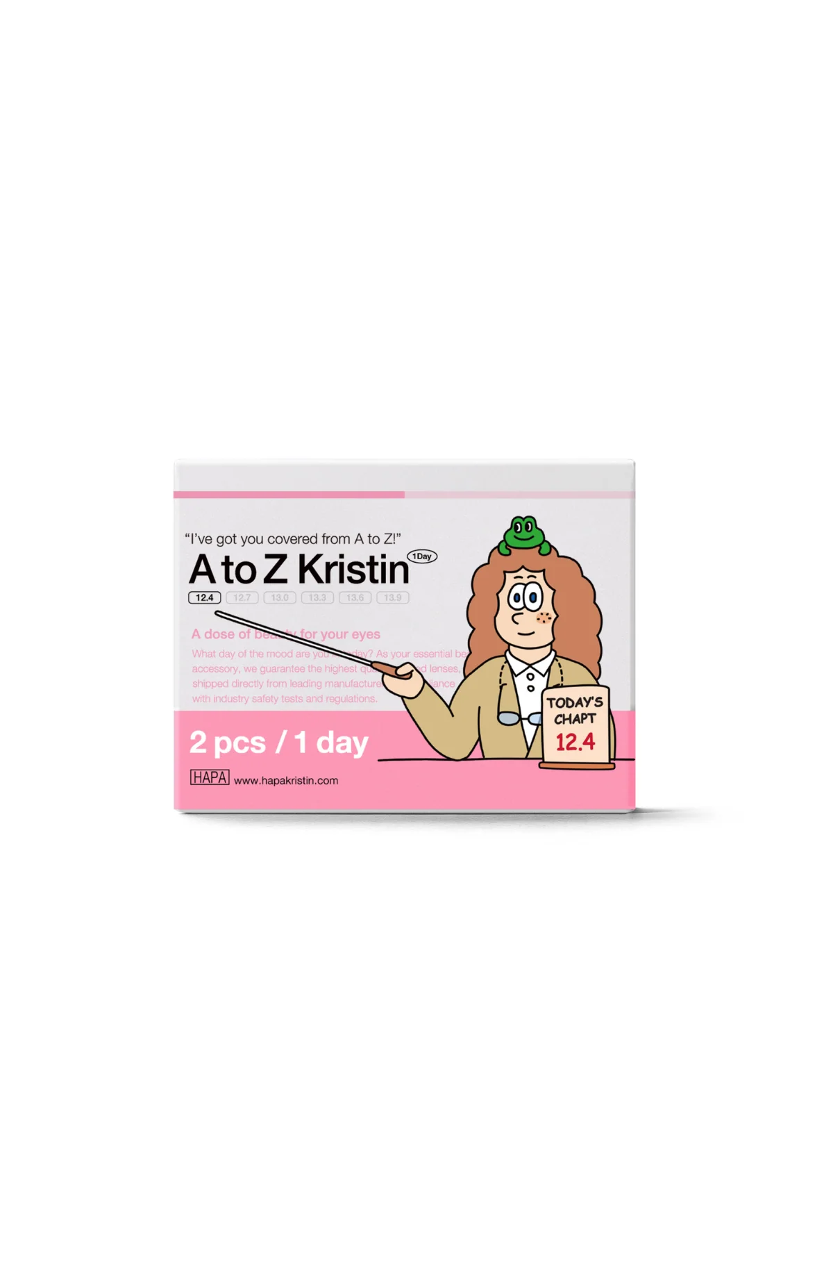A To Z Kristin 1Day (12.4) - Brown (2pcs) - Image 3