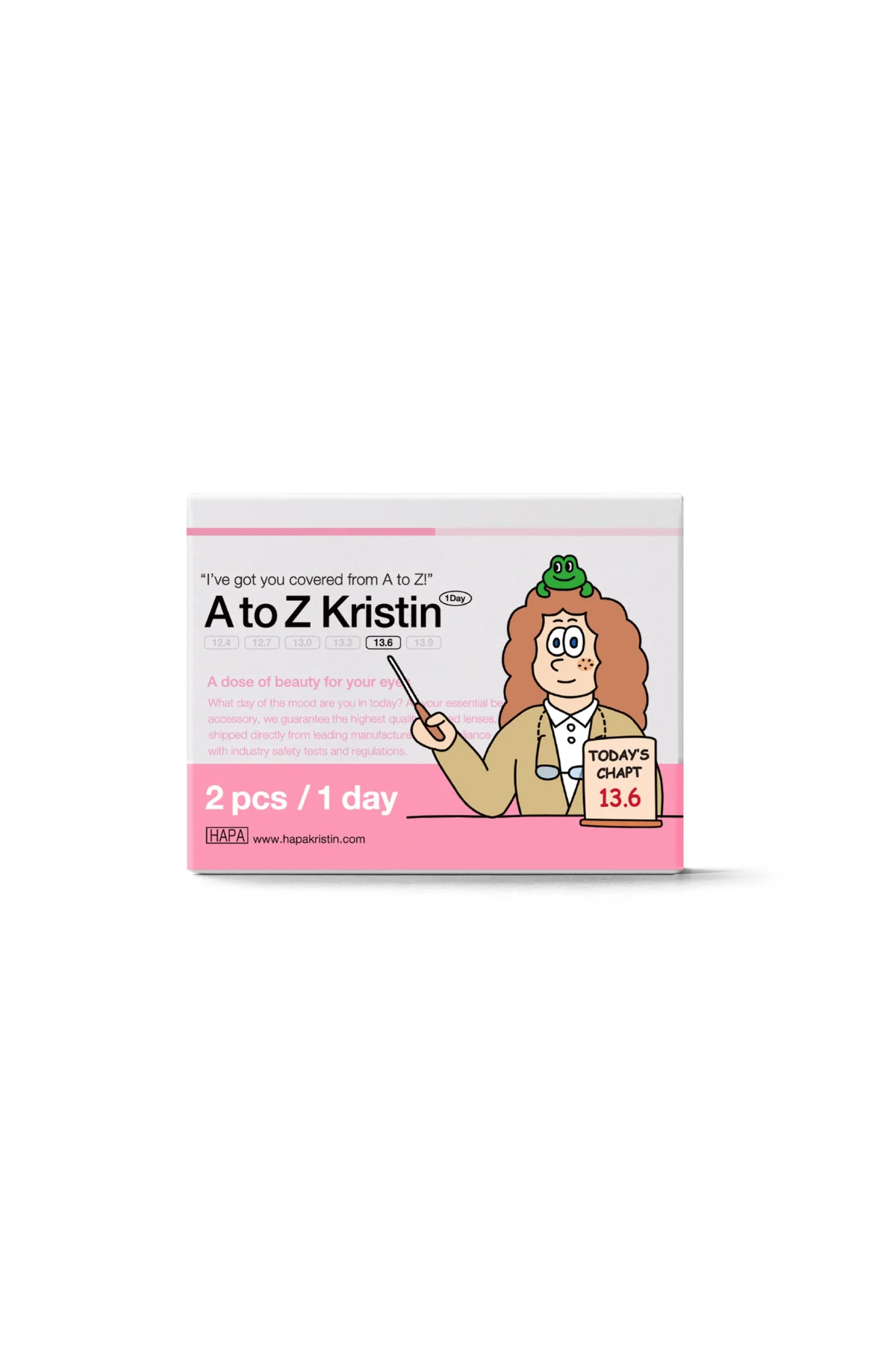 A To Z Kristin 1Day (13.6) - Brown (2pcs) - Image 3