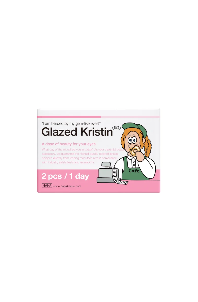 Glazed Kristin 1Day - Choco (2pcs) - Image 3