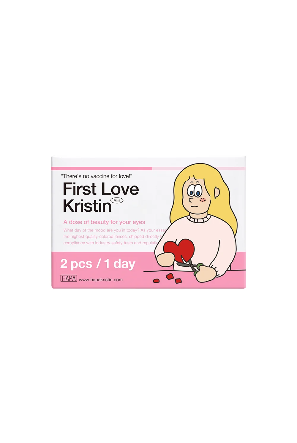 First Love Kristin 1Day - Brown (2pcs) - Image 3
