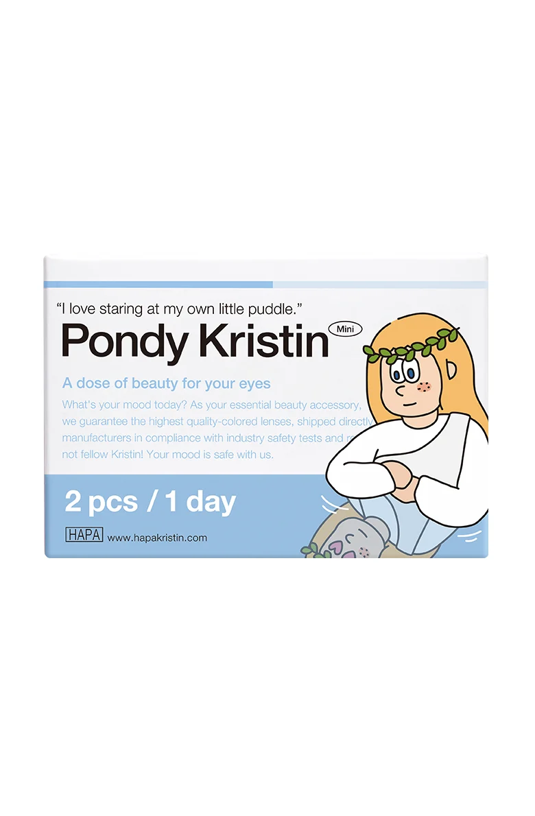 Pondy Kristin 1Day - Gray (2pcs) - Image 3