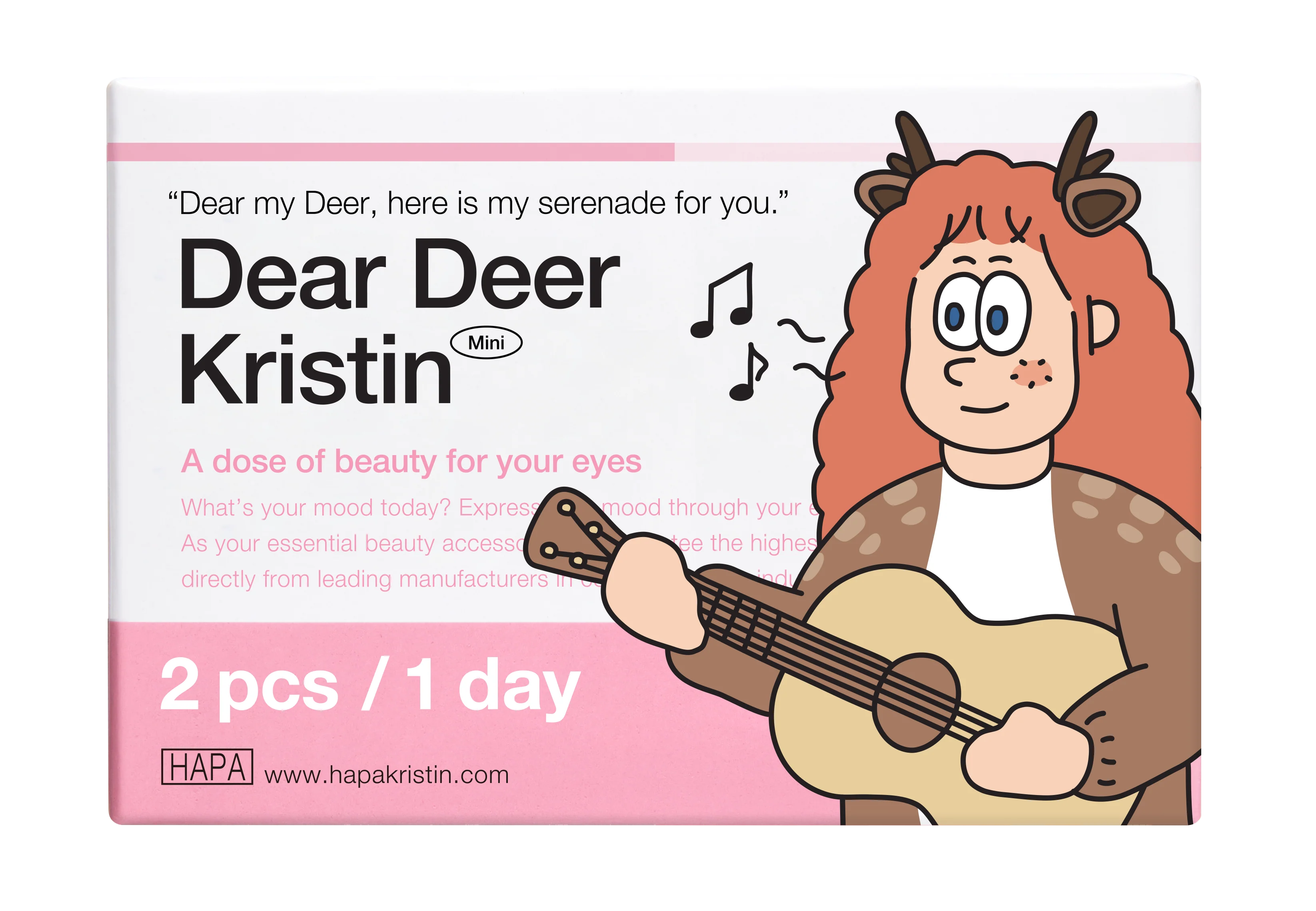 Dear Deer Kristin 1Day - Bam Brown (2pcs) - Image 3