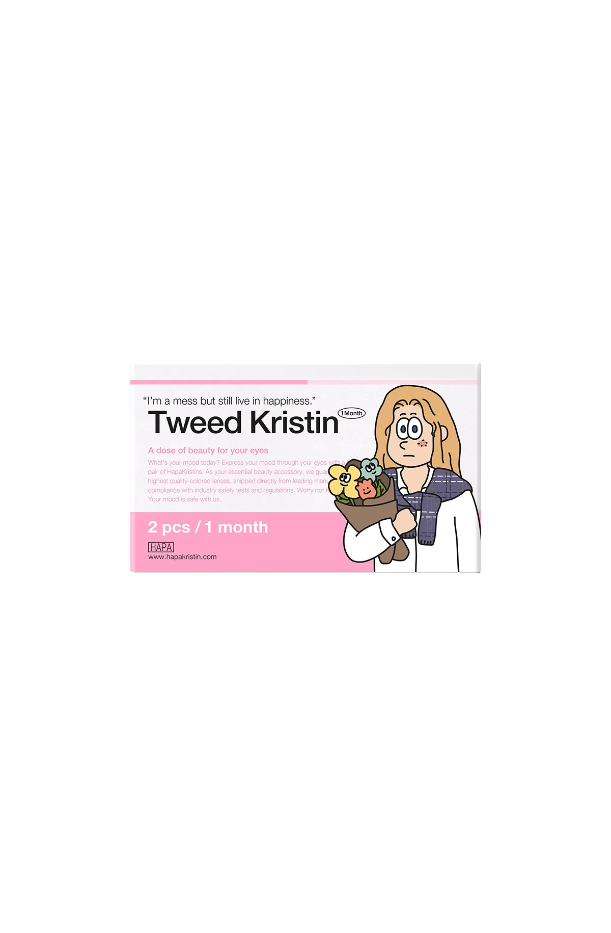 Tweed Kristin - Mauve Gray - Image 3