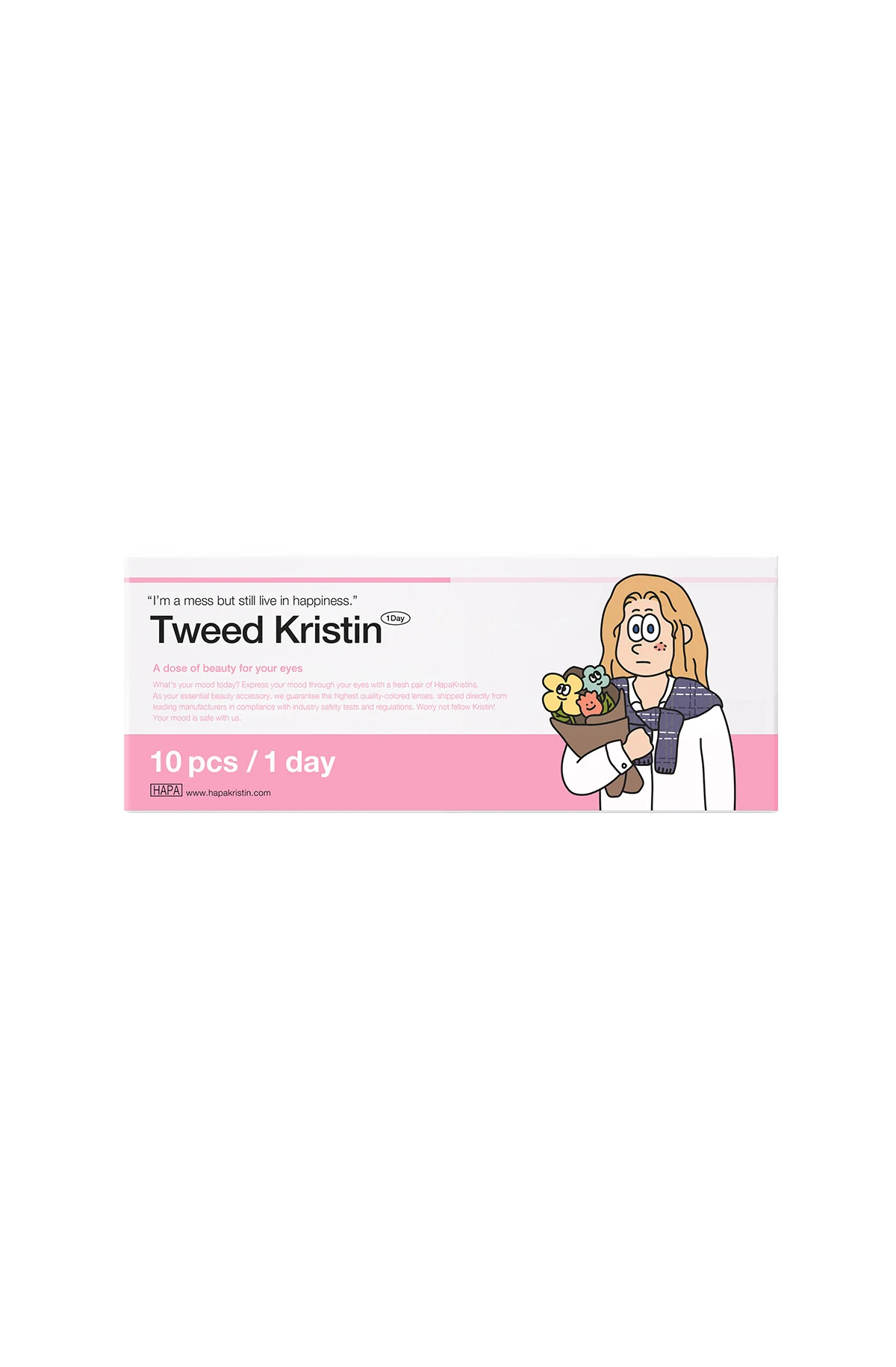 Tweed Kristin 1Day - Mauve Gray - Image 3