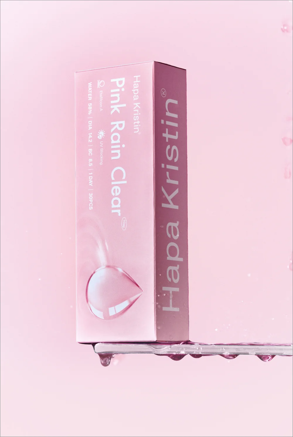 Pink Rain Clear 1Day - Clear (30pcs) - Image 3