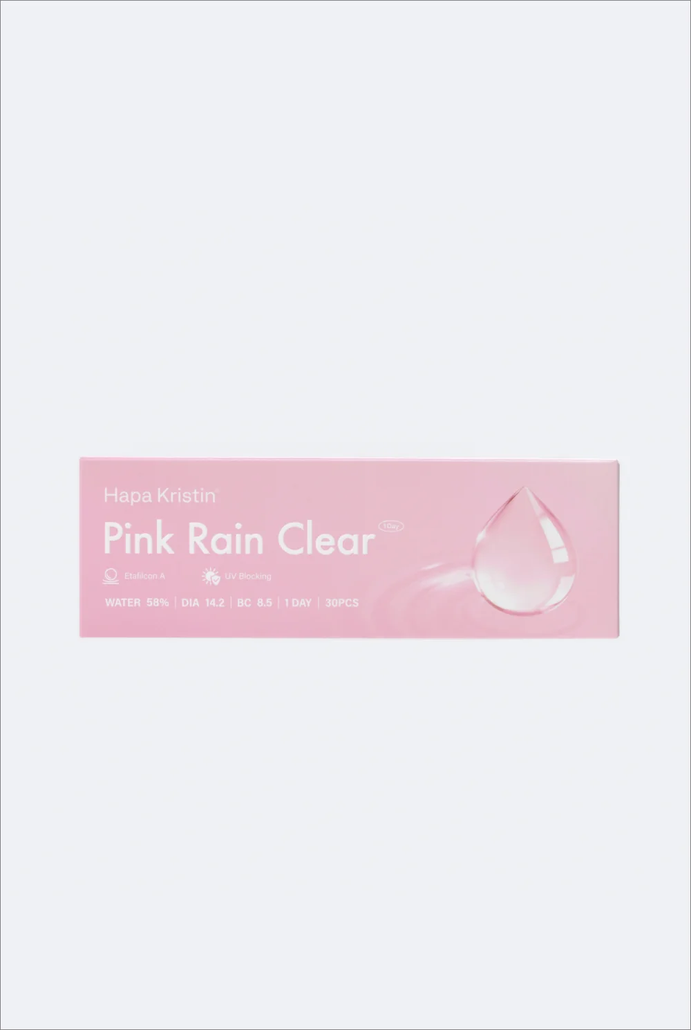 Pink Rain Clear 1Day - Clear (30pcs) - Image 7