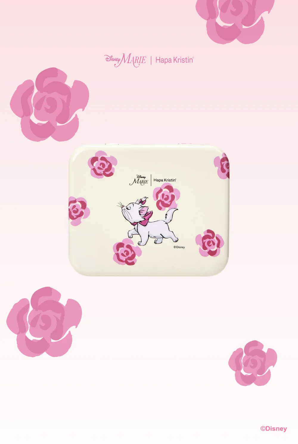 [GIFT] Disney Marie Flower Tin Case - Image 6